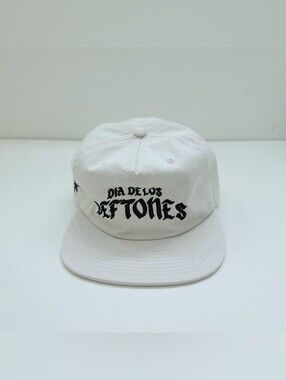 Dia De Los Deftones Strap Back Hat Authentic Merchandise Embroidered Off White